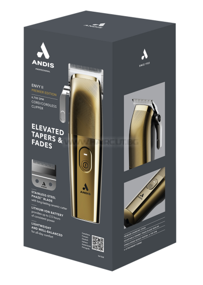 ANDIS ENVY II PREMIER - ПРОФЕСИОНАЛНА МАШИНКА ЗА ПОДСТРИГВАНЕ