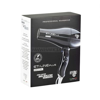 ETI LINE DIGITAL PLUS 2500W - ЛЕК ПРОФЕСИОНАЛЕН СЕШОАР ЗА КОСА С БЕЗЧЕТКОВ МОТОР