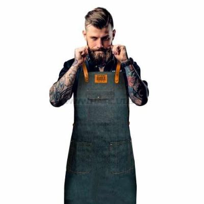 РАБОТНА ПРЕСТИЛКА ЗА БРЪСНАРИ ARTERO BARBER APRON DENIM