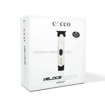 COCCO VELOCE PRO TRIMMER - ПРОФЕСИОНАЛЕН МЕТАЛЕН ТРИМЕР С БЕЗЧЕТКОВ МОТОР