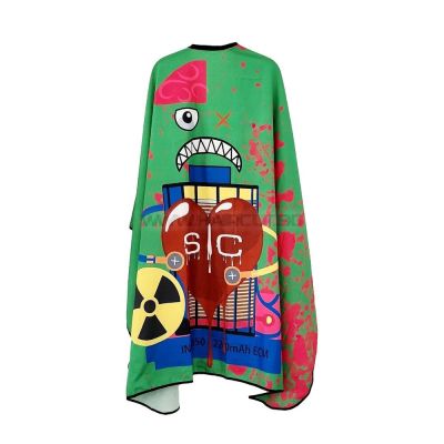STYLECRAFT RADIOACTIVE - ПЕЛЕРИНА С ЛОГО ПРИНТ, ЗЕЛЕНА