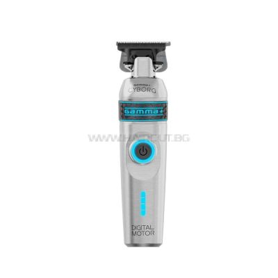 GAMMA+ CYBORG TRIMMER - ПРОФЕСИОНАЛЕН ТРИМЕР ЗА КОСА И БРАДА С ДИГИТАЛЕН МОТОР