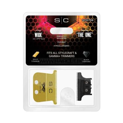 X-PRO GOLD + THE ONE DLC, КОМПЛЕКТ НОЖОВЕ ЗА ТРИМЕРИ STYLECRAFT И GAMMAPIU