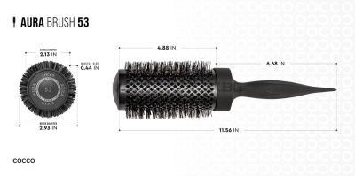 COCCO AURA BRUSH SET - КОМПЛЕКТ 4 БРОЯ ПРОФЕСИОНАЛНИ ЧЕТКИ ЗА КОСА,