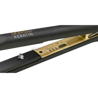 GAMMA+ DONNAPIU KERATIN & XCEED - ПРОФЕСИОНАЛНА ПРЕСА, ПОДХОДЯЩА ЗА ТЕРАПИЯ С КЕРАТИН + ПОДАРЪК БЕЗЖИЧНА ПРЕСА ЗА КОСА