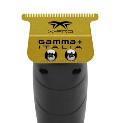 НОЖ GAMMA+  GOLD TITANIUM X-PRO, ФИКСИРАН, ЗА ТРИМЕРИ GAMMAPIU И STYLECRAFT