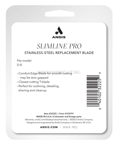 ANDIS D-8 STEEL BLADE - НОЖ ЗА ТРИМЕРИ SLIMLINE PRO