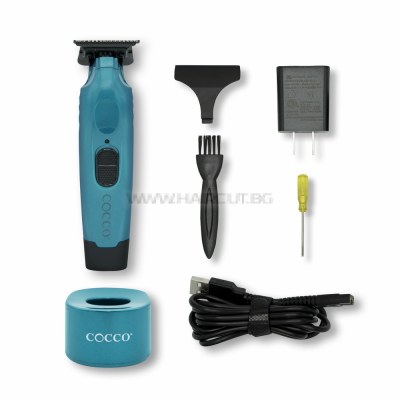 COCCO HYPER VELOCE PRO TRIMMER - ПРОФЕСИОНАЛЕН ТРИМЕР С МЕТАЛЕН КОРПУС И БЕЗЧЕТКОВ МОТОР
