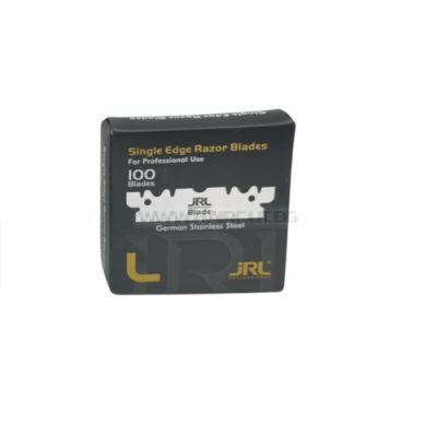 JRL JDJ02 SINGLE EDGE RAZOR BLADE - ПОЛОВИНКИ (ЕДНОСТРАННИ) НОЖЧЕТА ЗА БРЪСНАЧ JRL, 100 БРОЯ