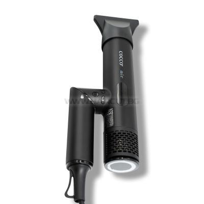 COCCO AIR BLACK - ПРОФЕСИОНАЛЕН СГЪВАЕМ УЛТРАЛЕК СЕШОАР С БЕЗЧЕТКОВ МОТОР, ЧЕРЕН