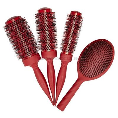 COCCO AURA BRUSH SET - КОМПЛЕКТ 4 БРОЯ ПРОФЕСИОНАЛНИ ЧЕТКИ ЗА КОСА,