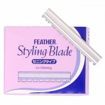 FEATHER ФИЛАЖНИ НОЖЧЕТА ЗА СТАЙЛИНГ БРЪСНАЧ, 10 БРОЯ