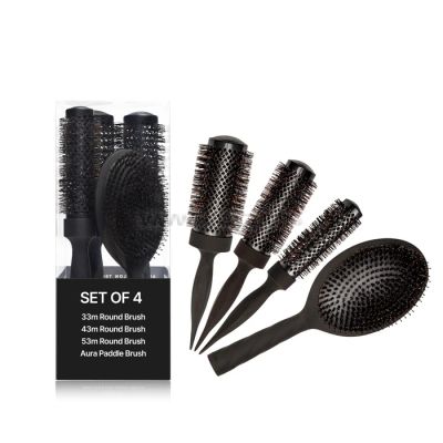 COCCO AURA BRUSH SET - КОМПЛЕКТ 4 БРОЯ ПРОФЕСИОНАЛНИ ЧЕТКИ ЗА КОСА,