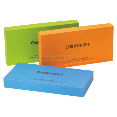 GAMMA+ COMB SET - КОМПЛЕКТ 6 БРОЯ ПРОФЕСИОНАЛНИ ГРЕБЕНИ ЗА КОСА И БРАДА + НЕСЕСЕР