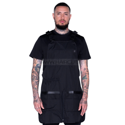 THE BARBER APRON - ПРОФЕСИОНАЛНА БРЪСНАРСКА ПРЕСТИЛКА, ЧЕРНА