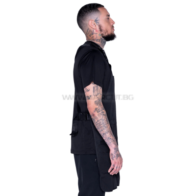 THE BARBER APRON - ПРОФЕСИОНАЛНА БРЪСНАРСКА ПРЕСТИЛКА, ЧЕРНА