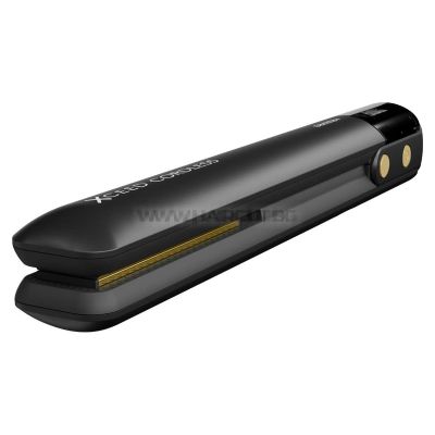 GAMMA+ XCEED CORDLESS - ПРОФЕСИОНАЛНА БЕЗКАБЕЛНА МИНИ-ПРЕСА ЗА КОСА, ЧЕРНА