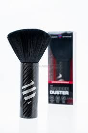 THE BARBER DUSTER - ЧЕТКА ЗА ПОЧИСТВАНЕ НА ВРАТ, ЧЕРНА/КАРБОН С ЛОГО