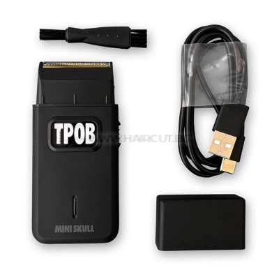 TPOB MINI SKULL SHAVER BLACKOUT - ПРОФЕСИОНАЛЕН МИНИ-ШЕЙВЪР, ЧЕРЕН