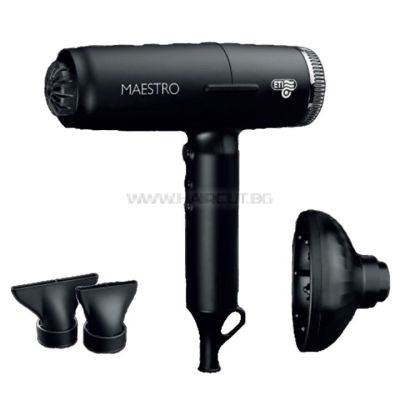 ETI MAESTRO - УЛТРАЛЕК ПРОФЕСИОНАЛЕН СЕШОАР ЗА КОСА С БЕЗЧЕТКОВ МОТОР