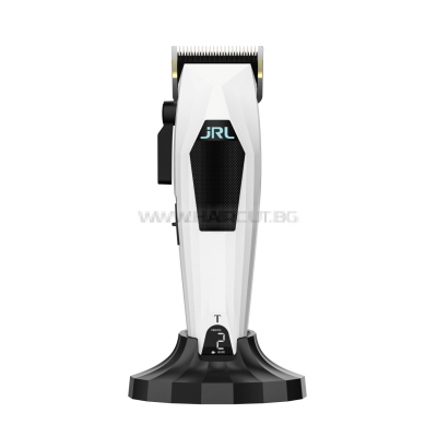 JRL 3000C AURA TAPER CLIPPER WHITE - ПРОФЕСИОНАЛНА КОМПАКТНА МАШИНКА ЗА ПОДСТРИГВАНЕ, БЯЛА