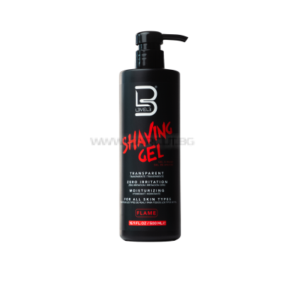 LEVEL 3 FLAME - ГЕЛ ЗА БРЪСНЕНЕ 100ml/500ml/1000ml