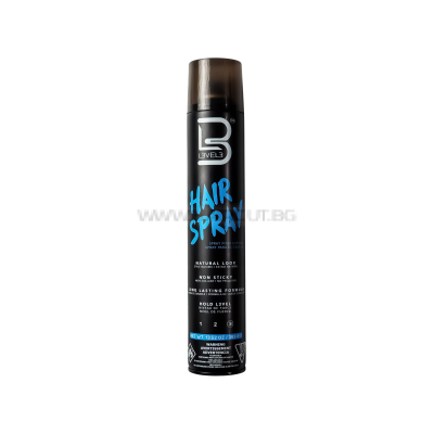 LEVEL 3 HAIR SPRAY - СПРЕЙ ЗА ОБЕМ, СЪС СИЛНА ФИКСАЦИЯ, 100ml/400ml