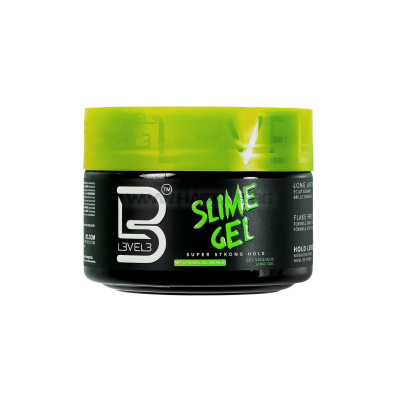 LEVEL 3 SLIME GEL - ГЕЛ ЗА КОСА СЪС СУПЕРСИЛНА ФИКСАЦИЯ И ОБЕМ, 250ml