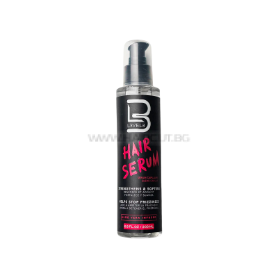 LEVEL 3 HAIR SERUM - ПОДХРАНВАЩ, ХИДРАТИРАЩ И ВЪЗСТАНОВЯВАЩ СЕРУМ С АЛОЕ ВЕРА, 200ml