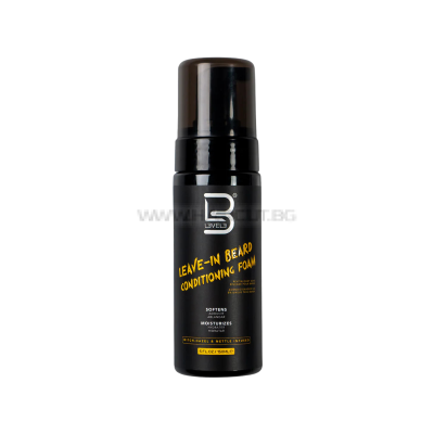 LEVEL 3 LEAVE-IN BEARD CONDITIONING FOAM - БАЛСАМ ЗА БРАДА С ЕКСТРАКТ ОТ ХАМАМЕЛИС И КОПРИВА, 150ml