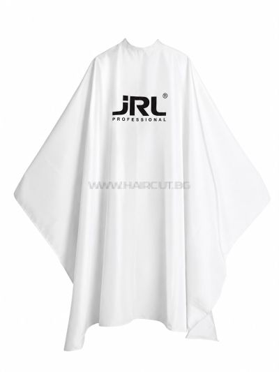 JRL CAPE - БЯЛА ПЕЛЕРИНА С ЛОГО