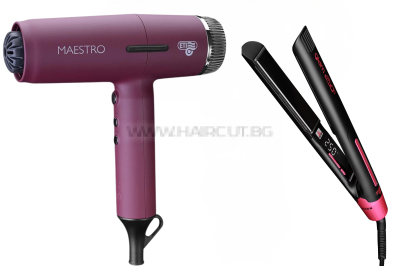 ETI MAESTRO BORDEAUX 2000W + ETI GLAM 250 - ПРОФЕСИОНАЛЕН УЛТРАЛЕК СЕШОАР + ПОДАРЪК ПРОФЕСИОНАЛНА ПРЕСА ЗА КОСА 