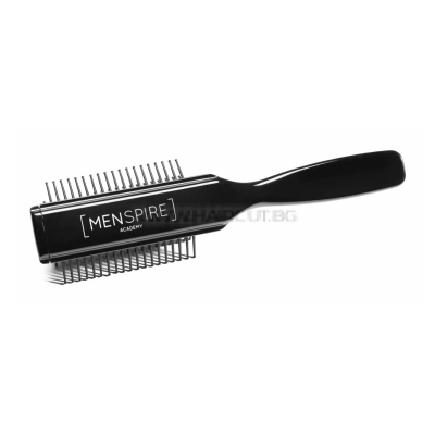 MENSPIRE VESS BRUSH BLACK - СУПЕРЛЕКА ЧЕТКА С КЕРАМИКА ЗА РАЗРЕСВАНЕ И ИЗСУШАВАНЕ, ЧЕРНА