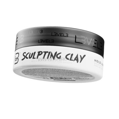 LEVEL 3 SCULPTING CLAY - ТЕКСТУРИРАЩА ПАСТА ЗА КОСА С МАТИРАЩ ЕФЕКТ И СИЛНА ФИКСАЦИЯ, 150g