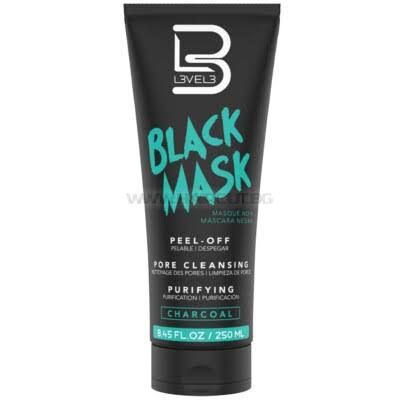 LEVEL 3 BLACK MASK ПОЧИСТВАЩА И ЕКСФОЛИРАЩА ЧЕРНА МАСКА ЗА ЛИЦЕ, 250ml