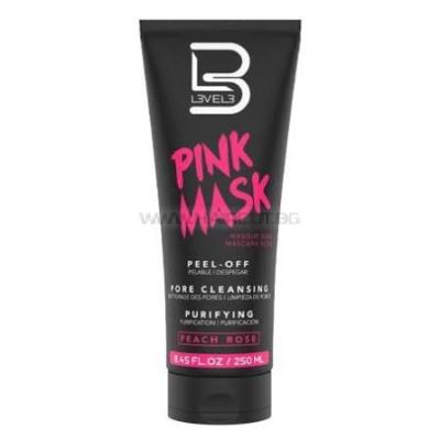 LEVEL 3 PINK MASK ПОЧИСТВАЩА МАСКА ЗА ЛИЦЕ, 250ml