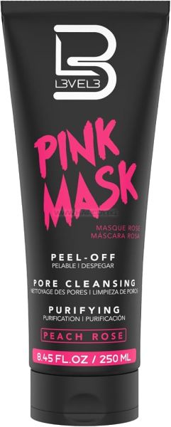 LEVEL 3 PINK MASK ПОЧИСТВАЩА МАСКА ЗА ЛИЦЕ, 250ml