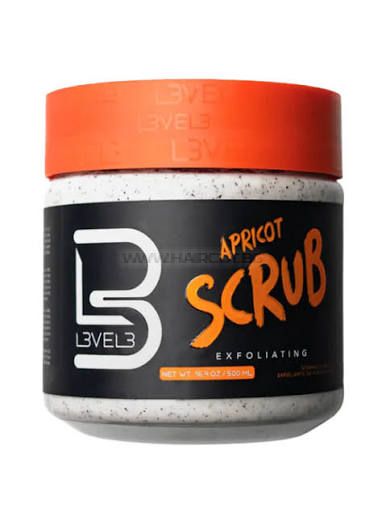 LEVEL 3 APRICOT SCRUB ПОЧИСТВАЩ СКРАБ ЗА ЛИЦЕ, С КАЙСИЯ, 500ml
