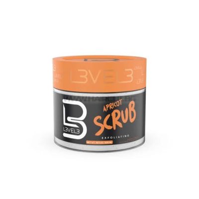 LEVEL 3 APRICOT SCRUB ПОЧИСТВАЩ СКРАБ ЗА ЛИЦЕ, С КАЙСИЯ, 500ml
