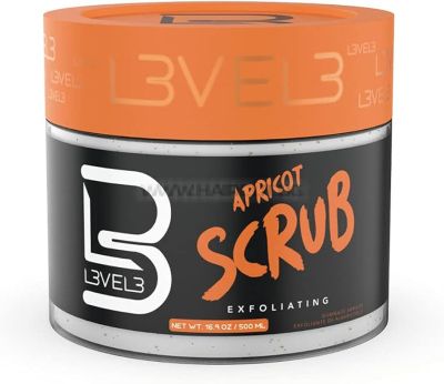 LEVEL 3 APRICOT SCRUB ПОЧИСТВАЩ СКРАБ ЗА ЛИЦЕ, С КАЙСИЯ, 500ml