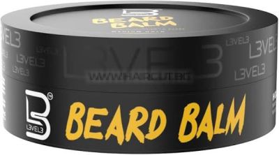LEVEL 3 BEARD BALM - ПОДХРАНВАЩ БАЛСАМ ЗА БРАДА С БЛЯСЪК И ЛЕКА ФИКСАЦИЯ, 100ml
