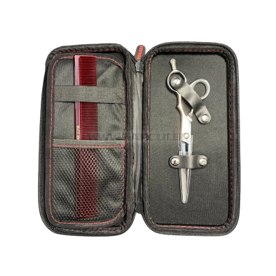 HIKARI KIT BG01 - КОМПЛЕКТ ПРОФЕСИОНАЛНИ РЪЧНО ИЗРАБОТЕНИ ПРЕМИУМ НОЖИЦИ 6" + 5.75" + ГРЕБЕН + КОЖЕН НЕСЕСЕР