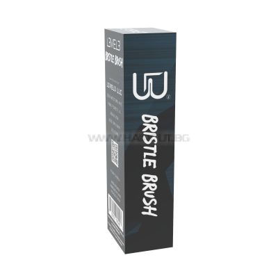 L3VEL3 BRISTLE CLIPPER BRUSH - БРЪСНАРСКА FADE ЧЕТКА С ДЪРВЕНА ДРЪЖКА
