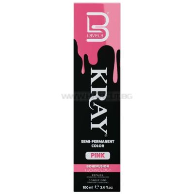 L3VEL3 KRAY SEMI-PERMANENT COLOR - ПОЛУПЕРМАНЕНТНА БОЯ ЗА КОСА, 100ML