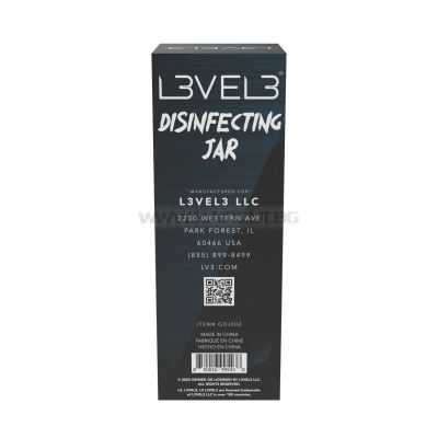 L3VEL3 DISINFECTING JAR - АКРИЛЕН СЪД ЗА ДЕЗИНФЕКЦИРАНЕ НА ИНСТРУМЕНТИ